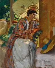 Rupert Bunny, The Beautiful Morning (1908), 1908, oil on canvas