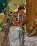 Rupert Bunny, The Beautiful Morning (1908), 1908, oil on canvas