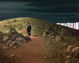 Jeffrey Smart, The Walker I 1965