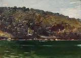 Tom Roberts, Curlew Camp, Sirius Cove, Mosman Bay (1898), 1898, oil on wood