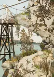 Cressida Campbell, Parsley Bay, Sydney (1992), 1992, watercolour on incised woodblock