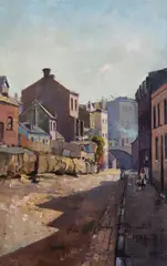 Sophie Steffanoni, Argyle Place, Sydney 1902, 1902, oil on canvas