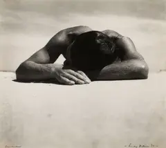Max Dupain, Sunbaker 1937 (printed 1970s), silver gelatin print on paper