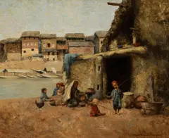 Mortimer Menpes, Cashmere (1890), 1890, oil on board
