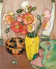 Criss Canning, Iceland Poppies (1995), 1995, oil on canvas