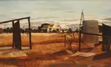 Ray Crooke, Outback Homestead, North Queensland (1966)