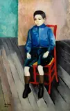 Moïse Kisling, Garçon Assis Seated Boy 1917