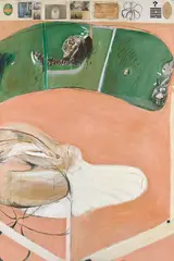 Brett Whiteley, The Embryo (1965), 1965, mixed media on board