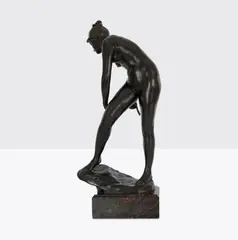 Bertram Mackennal, Diana Wounded 1905, 1905, bronze