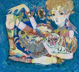Del Kathryn Barton, Deep Pop 2018, 2018, synthetic polymer paint on canvas
