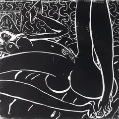 Brett Whiteley, Reading 1981, 1981, linocut on paper, edition 1 of 10, plus artist's proofs