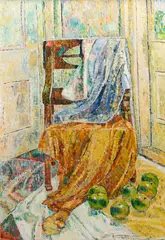Grace Cossington Smith, Chair and Drapery 1958, 1958, oil on hardboard