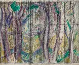 Godfrey Miller, Trees in Quarry (circa 1961-1963)
