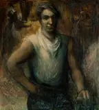 William Dobell, The Smoko (circa 1944)