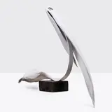 Brett Whiteley, Pelican 1 (1983, cast later), 1983, painted bronze, edition 7 of 9, plus 2 artist’s proofs