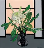 Criss Canning, Waratah 2019, 2019, oil on board