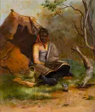 Gertrude Fenton, Black Emily (circa 1890s), oil on canvas