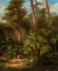 Louis Buvelot, Fernshaw (1873), 1873, oil on canvas
