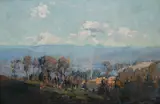 Arthur Streeton, Blue Valley from ‘Grendon’ (1920)