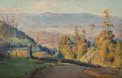 Tom Roberts, Sherbrooke 1920, 1920, oil on canvas on board