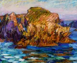 John Russell, Roches, Belle-Île Rocks, Belle-Île (circa 1895)