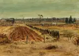 Arthur Boyd, Market Garden, Early Morning (1950)