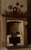 John Longstaff, Interior of a Kitchen (1886), 1886, oil on canvas