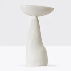 Maquette for Night Sea Crossing (1992) by Akio Makigawa, 1992, calacatta marble, sold Apr 2025