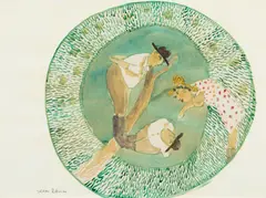 William Robinson, Ceramic Study, watercolour on paper