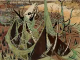 Clifton Pugh, Debris 1958