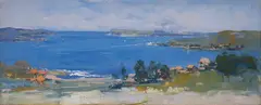 Penleigh Boyd, Middle Harbour 1922, 1922, oil on canvas