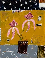 Jordy Kerwick, Irises 2017, 2017, synthetic polymer on canvas