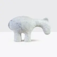 David Larwill, Contemplating His Place in Humanity 2011, 2011, Carrara marble, edition 5 of 6