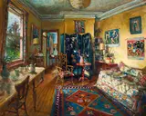 Margaret Olley, Day Interior, Yellow Room (1998)