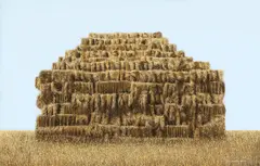 William Delafield Cook, A Haystack 1992, 1992, synthetic polymer paint on canvas