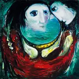 Arthur Boyd, Romeo and Juliet (1963-1965), 1963-1965, oil on glass