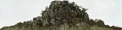 Hanging Rock 2015 by John Kelly, 2015, oil on canvas, sold Nov 2024