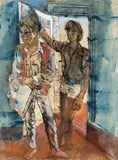 Donald Friend, Studio Interior (1965)