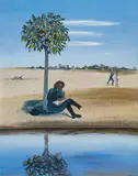 Arthur Boyd, Colonial Poet Under Orange Tree (1979), 1979, oil on canvas