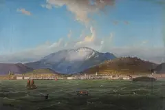 Knud Bull, Hobart Town 1855, 1855, oil on canvas