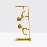Robert Klippel, No. 724 (King of the West) 1988, 1988, 18 ct gold, 6.5 ozs, unique