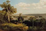 Conrad Martens, Sydney from Lewis’s Ground (1840)