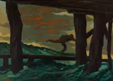 Rick Amor, The Runner 1988, 1988, oil on canvas