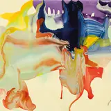 His deterioration mediated through countless other mediocre meaningless ailments that in reality only signaled the loss that comes with aging. A loss he grappled with, contradicted, was resigned, and rebelled against every day 2009 by Dale Frank, 2009, varnish on canvas, sold Aug 2024
