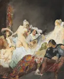 Norman Lindsay, The Lute Player 1918