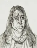 Lucian Freud, Portrait Head (2001), 2001, etching on Somerset Textured White paper, edition 17 of 46, plus artist’s proofs