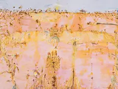 John Olsen, Wheat 1990, 1990, oil on canvas