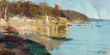 Arthur Streeton, Sunlight at the Camp 1894, 1894, oil on canvas