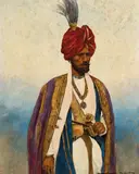 Mortimer Menpes, A Soldier of His Highness Dogra Sowar (1903)