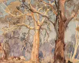 Hans Heysen, Summer Afternoon, Ambleside